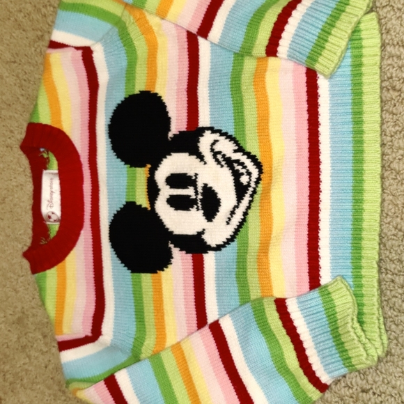Girls Mickey Mouse Disney Sweater - Picture 1 of 2